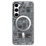 Galaxy S23 Plus Kılıf M-safe Şarj Özellikli YoungKit Technology Serisi Kapak