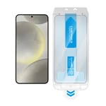 Galaxy S24 CaseWorld Applicator Serisi 2.5D Eyesafe Mavi Işık Teknolojili 0.25mm Temperli Cam Ekran Koruyucu+ Uygulama Aparatı