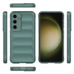 Galaxy S24 FE Kılıf Esnek TPU Oyuklu Arka Yüzey Tasarımlı Zore Etnik Silikon Kapak