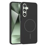 Galaxy S24 FE Kılıf M-safe Şarj Özellikli Zore Ruby Sert Kapak