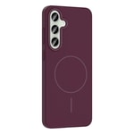 Galaxy S24 FE Kılıf M-safe Şarj Özellikli Zore Ruby Sert Kapak