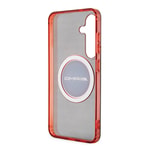 Galaxy S24 Kılıf AMG Orjinal Lisanslı M-safe Şarj Özellikli Transparan Timeless Kapak