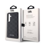 Galaxy S24 Kılıf Karl Lagerfeld Orjinal Lisanslı Saffiano Monogram Metal Logo Kapak