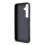 Galaxy S24 Kılıf Karl Lagerfeld Taşlı Metal Logo Orjinal Lisanslı Kapak