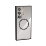 Galaxy S24 Kılıf M-safe Şarj Özellikli Casebang Body Frame Kapak