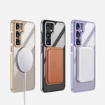 Galaxy S24 Kılıf M-safe Şarj Özellikli Wlons Standlı Efsane Kapak