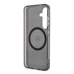 Galaxy S24 Kılıf Mercedes Benz Orjinal Lisanslı M-safe Şarj Özellikli IML Yıldız Logolu Red Ring Kapak
