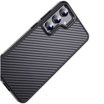 Galaxy S24 Plus Kılıf Aramid Karbon Fiber M-safe Özellikli Wlons Radison Kapak