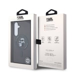 Galaxy S24 Plus Kılıf Karl Lagerfeld Orjinal Lisanslı M-safe Şarj Özellikli Karl & Choupette IML Baskılı Kapak