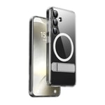 Galaxy S24 Plus Kılıf M-safe Şarj Özellikli Kamera Korumalı Standlı Wiwu KCC-025 Aurora Serisi Kapak
