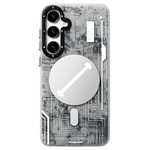 Galaxy S24 Plus Kılıf M-safe Şarj Özellikli YoungKit Technology Serisi Kapak