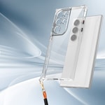Galaxy S24 Ultra Kılıf Airbagli Takılabilir Askı Aparatlı Zore Snap Silikon Kapak