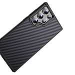 Galaxy S24 Ultra Kılıf Aramid Karbon Fiber M-safe Özellikli Wlons Radison Kapak