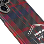 Galaxy S24 Ultra Kılıf Ekose Desenli Youngkit Gezhi Serisi Kapak