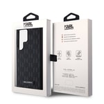 Galaxy S24 Ultra Kılıf Karl Lagerfeld Orjinal Lisanslı Saffiano Monogram Metal Logo Kapak
