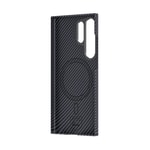 Galaxy S24 Ultra Kılıf M-safe Özellikli Karbon Fiber Benks Essential ArmorAir 600D Kevlar Kapak