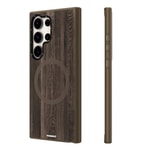 Galaxy S24 Ultra Kılıf M-safe Şarj Özellikli Sararmaya Dayanıklı Youngkit Wood Forest Serisi Kapak