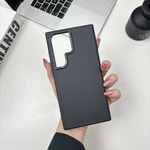 Galaxy S24 Ultra Kılıf M-safe Şarj Özellikli Karbon Fiber Görünümlü Zore Troy Kapak