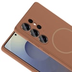 Galaxy S24 Ultra Kılıf M-safe Şarj Özellikli Zore Meta Kapak