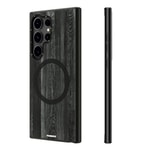 Galaxy S24 Ultra Kılıf M-safe Şarj Özellikli Sararmaya Dayanıklı Youngkit Wood Forest Serisi Kapak