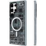 Galaxy S24 Ultra Kılıf M-safe Şarj Özellikli YoungKit Technology Serisi Kapak