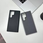 Galaxy S24 Ultra Kılıf M-safe Şarj Özellikli Karbon Fiber Görünümlü Zore Troy Kapak