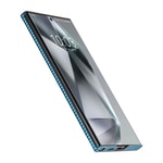 Galaxy S24 Ultra Kılıf M-safe Şarj Özellikli 1500D Aramid Fiber Pitaka Ultra-Slim Classic Serisi Ice Sea Kapak