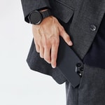 Galaxy S24 Ultra Kılıf M-safe Şarj Özellikli 600D Aramid Fiber Pitaka Ultra-Slim Classic Serisi Black-Grey Twill Kapak