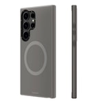 Galaxy S24 Ultra Kılıf M-safe Şarj Özellikli Çizilmeye Ve Aşınmaya Dayanıklı Youngkit Velvet Serisi Kapak