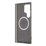 Galaxy S24 Ultra Kılıf Mercedes Benz Orjinal Lisanslı M-safe Şarj Özellikli IML Yıldız Logolu Red Ring Kapak