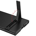 Galaxy S24 Ultra Kılıf Zore Kamera Korumalı Leather Dikey Standlı Ays Kapak