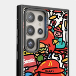 Galaxy S24 Ultra M-safe Şarj Özellikli Casebang Ahhey Serisi Arka Panel