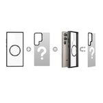 Galaxy S24 Ultra M-safe Şarj Özellikli Casebang Chill Out Serisi Mıknatıslı Arka Panel