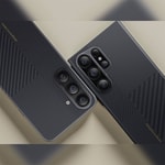 Galaxy S24 Ultra M-safe Şarj Özellikli Karbon Fiber Benks Montage ArmorAir Kevlar Kapak
