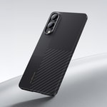 Galaxy S25 Edge Kılıf M-safe Şarj Özellikli Karbon Fiber Benks Montage ArmorAir Kevlar Kapak