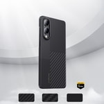 Galaxy S25 Edge Kılıf M-safe Şarj Özellikli Karbon Fiber Benks Montage ArmorAir Kevlar Kapak