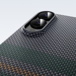 Galaxy S25 Edge Kılıf M-safe Şarj Özellikli Karbon Fiber Tasarımlı Benks Aurora ArmorAir Kevlar Kapak