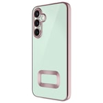 Galaxy S25 FE Kılıf Kamera Korumalı Logo Gösteren Zore Omega Kapak