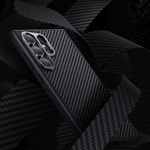 Galaxy S25 Kılıf Karbon Fiber M-safe Şarj Özellikli Benks Hybrid ArmorPro 600D Kevlar Kapak