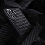 Galaxy S25 Kılıf Karbon Fiber M-safe Şarj Özellikli Benks Hybrid ArmorPro 600D Kevlar Kapak