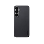 Galaxy S25 Kılıf M-safe Şarj Özellikli 600D Aramid Fiber Pitaka Ultra-Slim Classic Serisi Black-Grey Twill Kapak