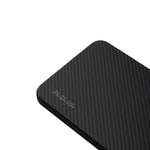 Galaxy S25 Kılıf M-safe Şarj Özellikli 600D Aramid Fiber Pitaka Ultra-Slim Classic Serisi Black-Grey Twill Kapak