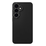 Galaxy S25 Kılıf M-safe Şarj Özellikli Basit Mat Deri Desenli Youngkit Tech Fashion Serisi Kapak
