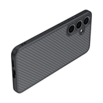 Galaxy S25 Kılıf M-safe Şarj Özellikli Karbon Fiber Tasarımlı Zore Elnino Kapak