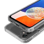 Galaxy S25 Kılıf M-safe Şarj Özellikli Şeffaf Sert PC Zore Embos Kapak
