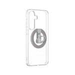 Galaxy S25 Kılıf M-safe Şarj Özellikli Yüzük Standlı Amazingthing Minimal Grip Serisi Kapak