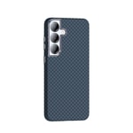 Galaxy S25 Plus Kılıf M-safe Şarj Özellikli Karbon Fiber Görünümlü Zore Gros Kapak