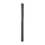 Galaxy S25 Plus Kılıf M-safe Şarj Özellikli 600D Aramid Fiber Pitaka Ultra-Slim Classic Serisi Black-Grey Twill Kapak