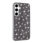 Galaxy S25 Plus Kılıf Parlak Taşlı Tasarım Zore Pırlanta Kapak
