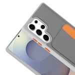 Galaxy S25 Ultra Kılıf Kartlıklı Zore X-Kart Silikon Kapak